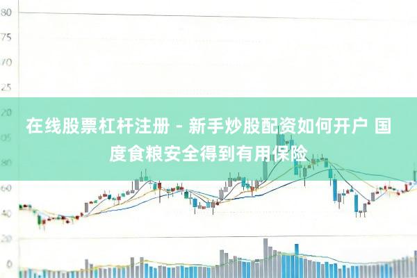在线股票杠杆注册 - 新手炒股配资如何开户 国度食粮安全得到有用保险